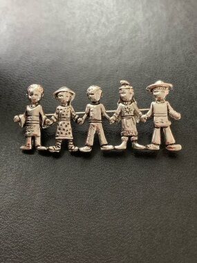 Children of the World Brooch